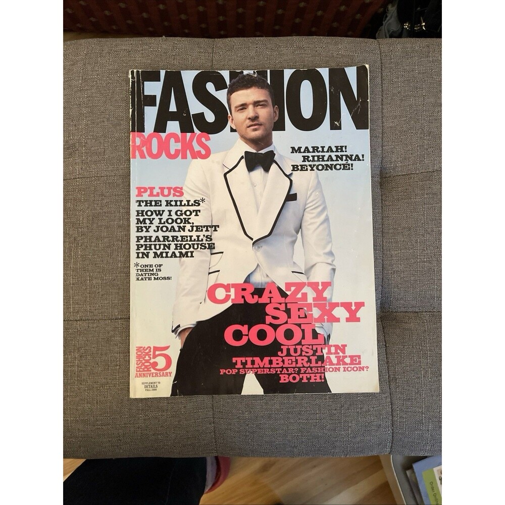 Fashion Rocks Magazine Justine Timberlake The Kills Joan Jett Pharrell 2008
